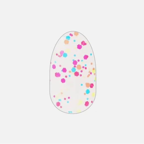 *Retired* Color Street: Botanical Burst | Pink Blue Glitter Clear Overlay Spring - Picture 13 of 14